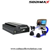 Sodimax Dump Truck Fleet management 4ch HDD mobile DVR monitoring system