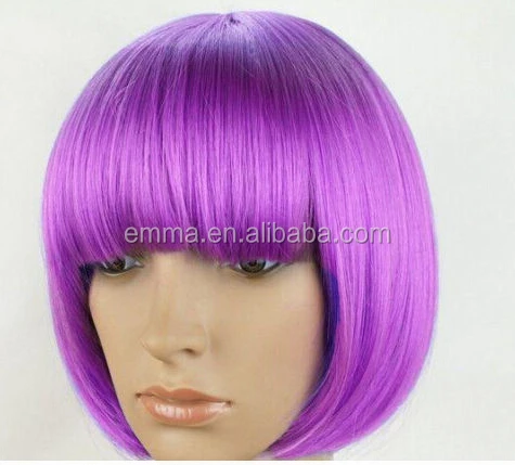 purple wigs for women