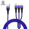 KAKU New premium high grade 3 in 1 usb type c cable for samsung s4 cable android usb cable for ipad iphone