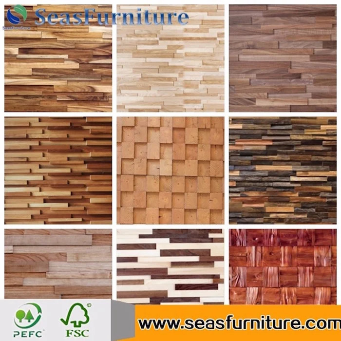 Knotty Pine wood wall panels in high quality