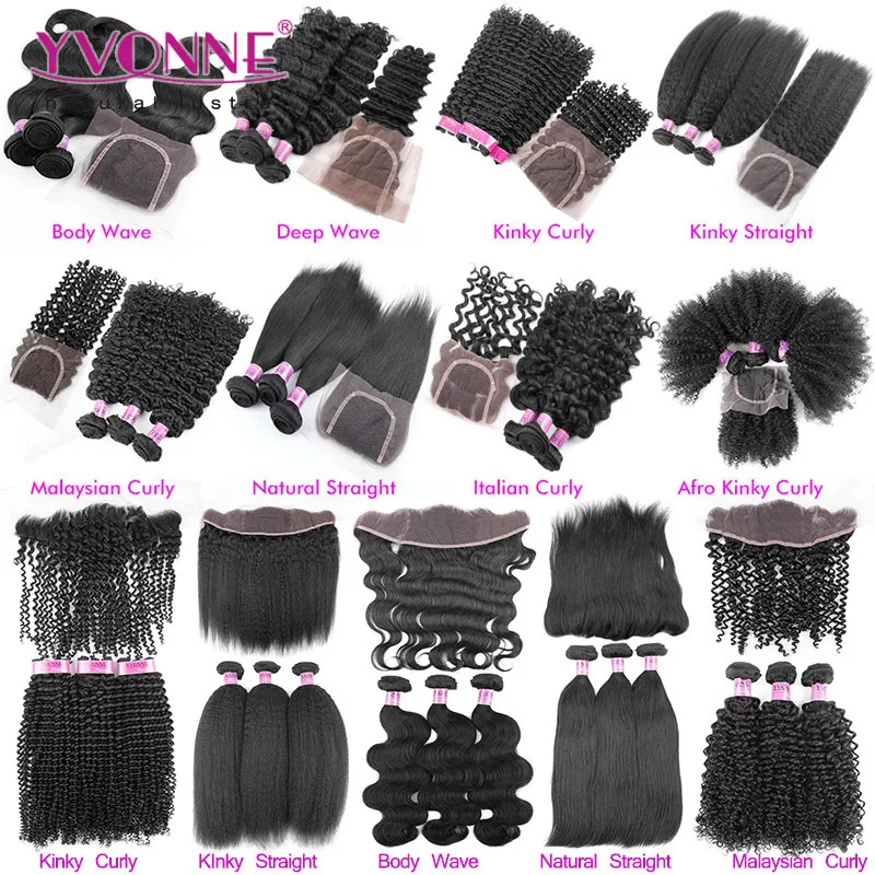 Large Stock Price Different Types Of Curly Weave Hair Frontal Lace