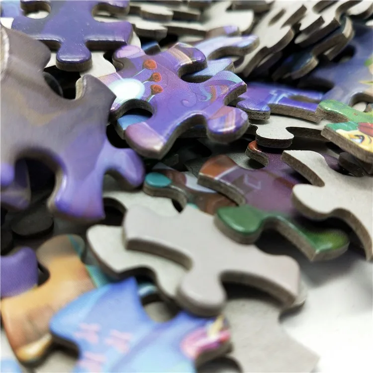 Factory Price Custom Puzzle Thick Chipboard Large Pieces Jigsaw
