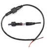 5521 DC Jack Plug 2 Pin Rope Light Connector Switch ON OFF