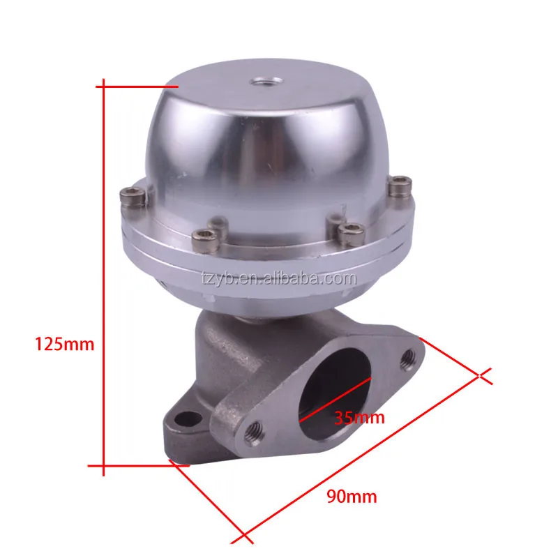 T-304STAINLESS STEEL WASTEGATE DUMP PIPE TUBE FLANGE GASKET 35//38MM TURBOCHARGER