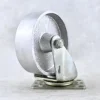 SS 100 mm Plate swivel 4 inch cast iron cart wheel original China cast iron caster wheel manufacturer