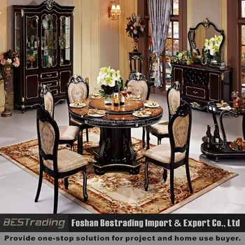 Wood Round Dining Table With Rotating Centre View Wood Round Dining Table With Rotating Centre