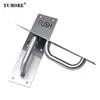 Construction stainless steel aluminum window luxury door locks and handles glass mounted pull handle