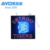 Hot Cake Indoor Advertising LED Open Sign Detroit Lions Program LED Display LED Gas Price Sign