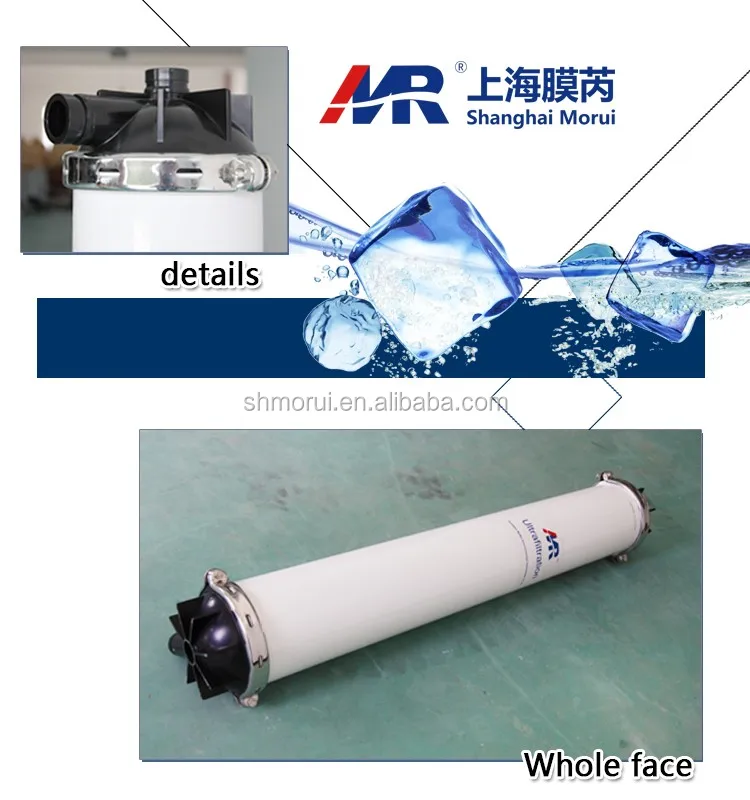 1060 factory price Ultrafiltration Hollow Fiber Membrane 250 UF Membrane Filter for Water purifier system
