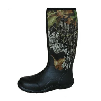 men's camouflage rubber boots