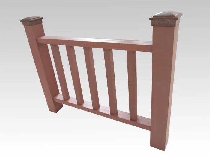 wpc 木塑复合栏杆/低维护外部楼梯扶手