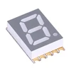 single digit 10mm 7 segment blue SMD seven segment LED display 0.39''