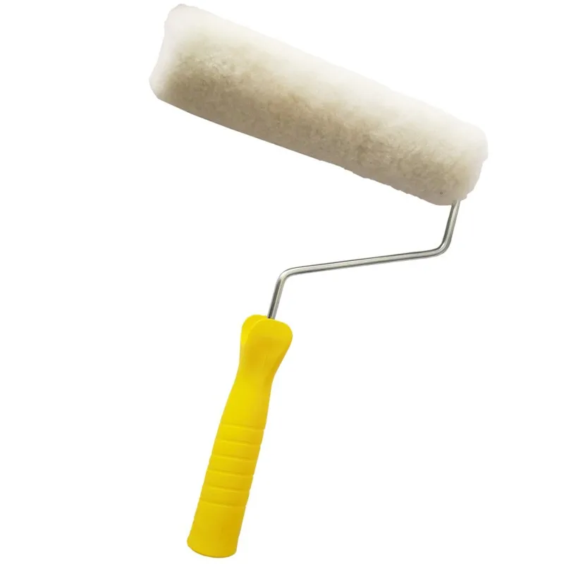 200mm Sheep Wool Paint Roller With Handle - Buy Paint Roller,Paint ...