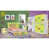 children kids modern study desk with cabinet/shelf/drawer/bookcase computer desk writing desk in kids bedroom sets furniture