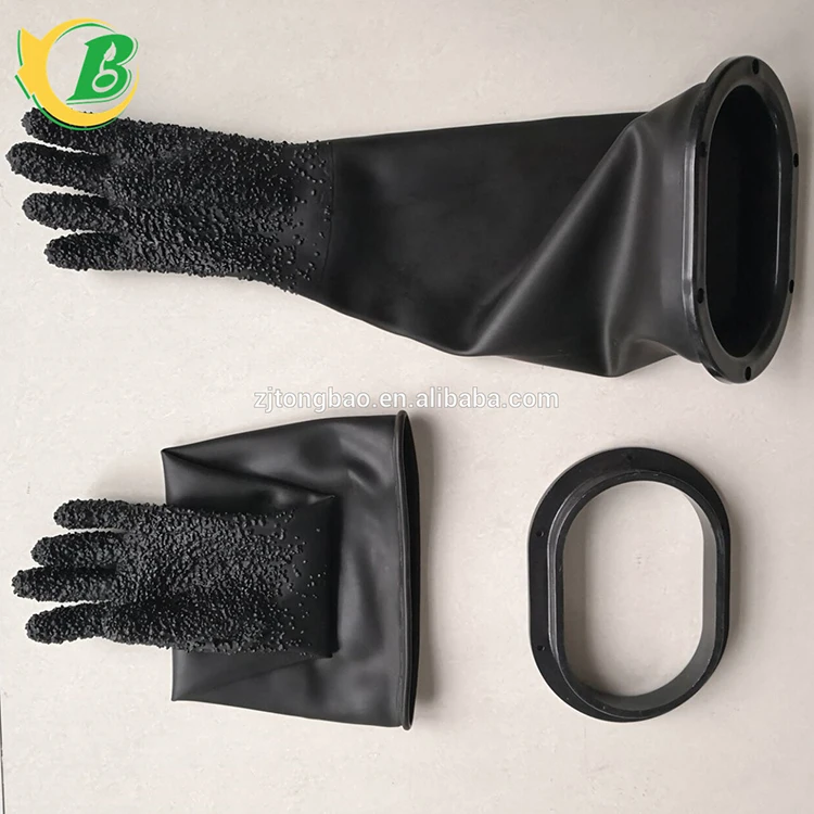 Shot Blasting Gloves Blasting Cabinet Gloves Gloves For