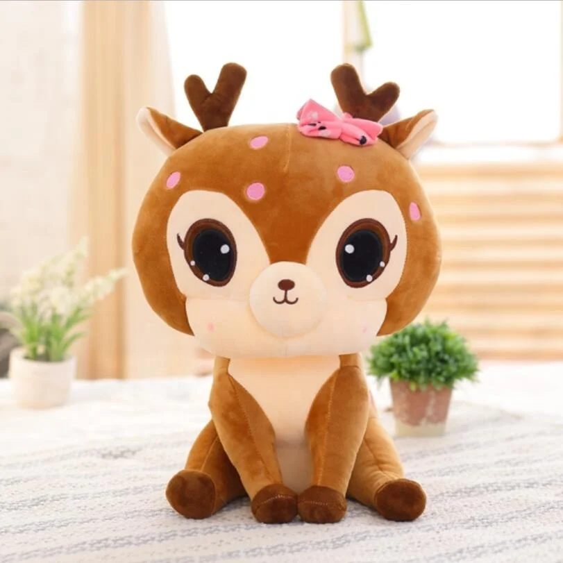 定制新动物玩具毛绒玩具鹿娃娃