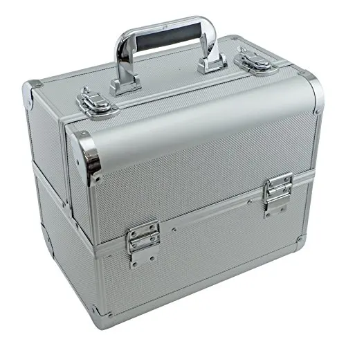 Rolling Aluminum Beauty Cosmetics &makeup Train Case Buy Makeup Train