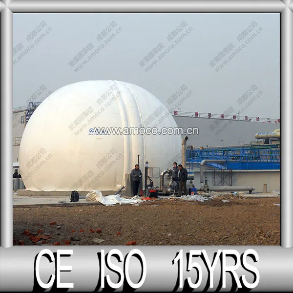 
2014 Newest Double Membrane Biogas Storage Tank 