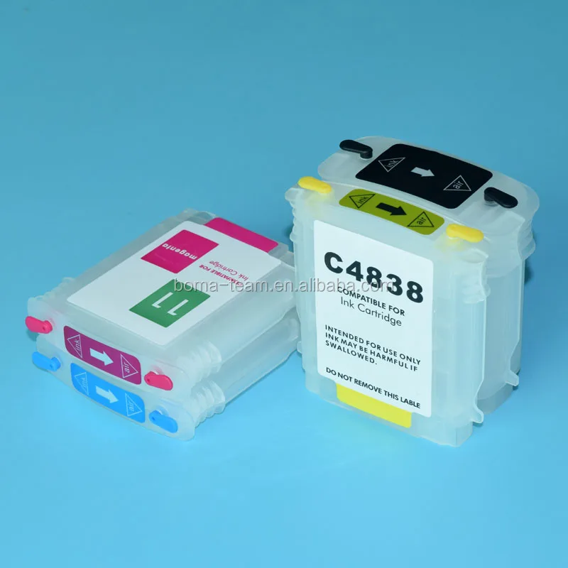 4colors 10 11 Refillable Ink Cartridge For Hp10 Hp11 For Hp Officejet Pro K850 9100 9120 9110 70 