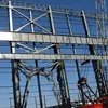 Steel Structure Workshop Traveling Overhead Crane 40 ton for Saudi Arabia