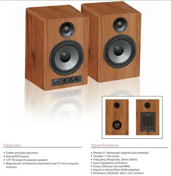 stereo hifi speakers