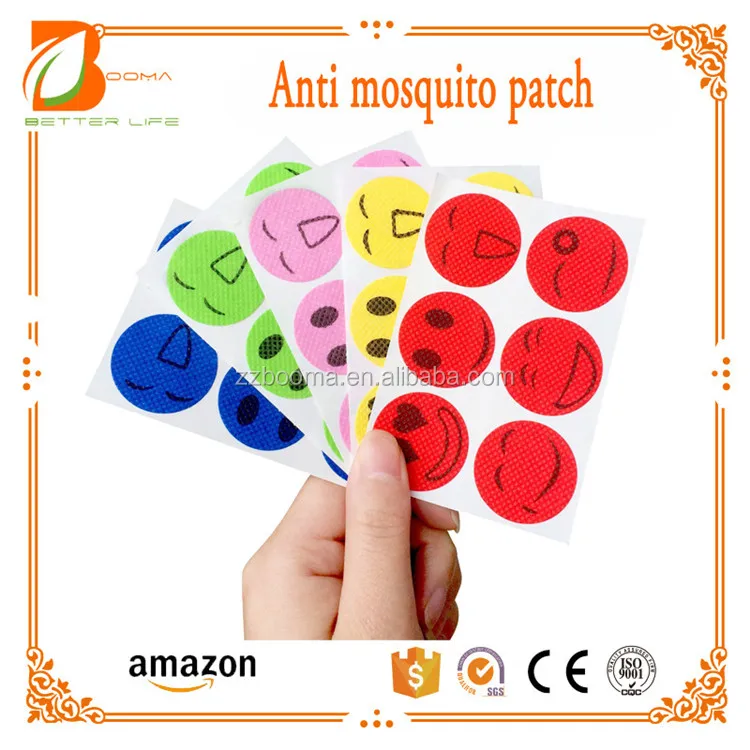 60 Patches / Lot Deet Free Mosquito Repellent Patch For Baby,Anti