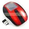 USB 2.0 Receiver 3.9 inch Length Wireless Solar Mouse