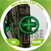 outdoor animation 3d billboard led cross pharmacy, pharmacy cross LED display sign P16,