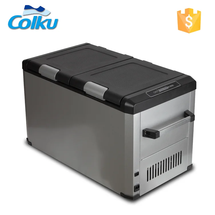 Dc62fd (39 +21)liters 12v/24v Portable Freezer For Car Buy 62 Liters