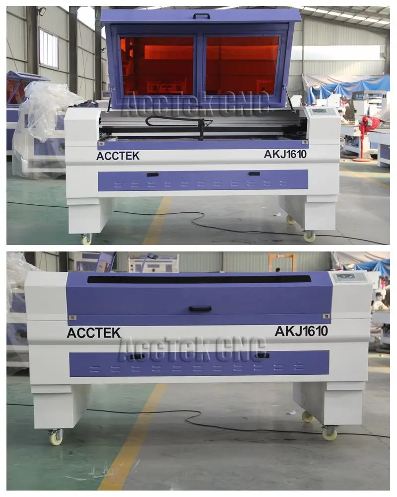 akj1610 co2 laser cutting and engraving machine