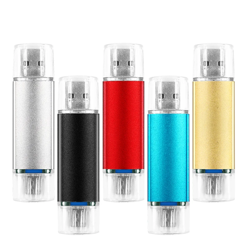 wholesale OTG USB3.0 for phone 32GB type C usb flash drive metal usb flash 32gb funny memory Flash disk pendrive