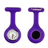 Digital custom silicone medical nurses fob watch/waterproof pocket watch