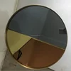 China furniture supplier luury designer goldmetal steel mirrored side coffee tables ability to customize