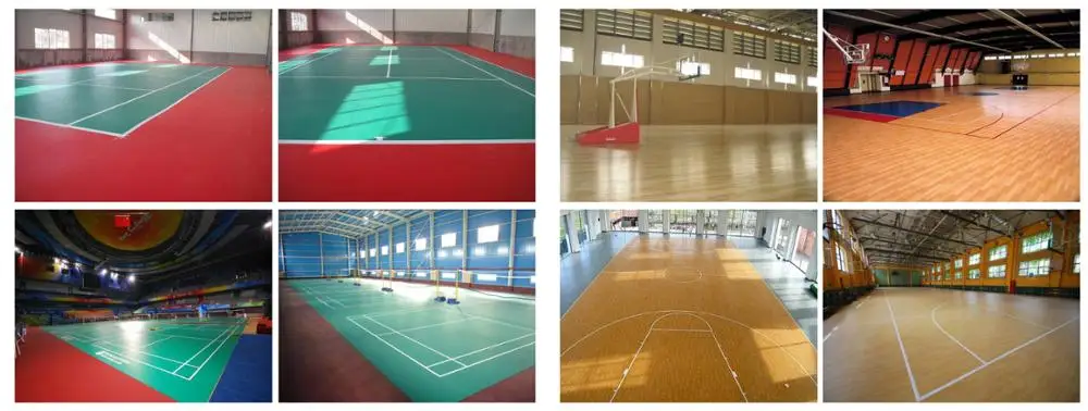 basketball court wood flooring