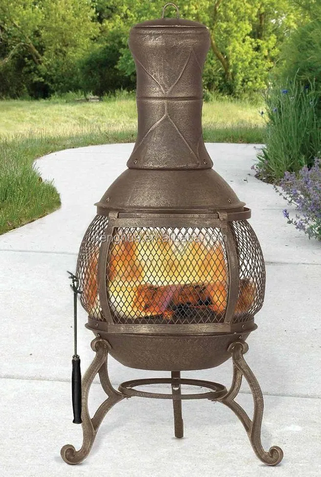 Steel Fire Chimenea Beer Bottleshaped Fire Pit Buy Beer Bottle