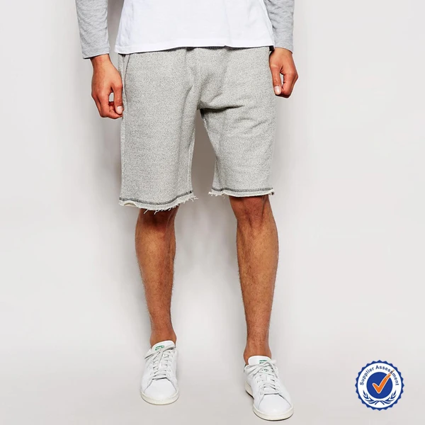 Sweat shorts raw hem Clearance