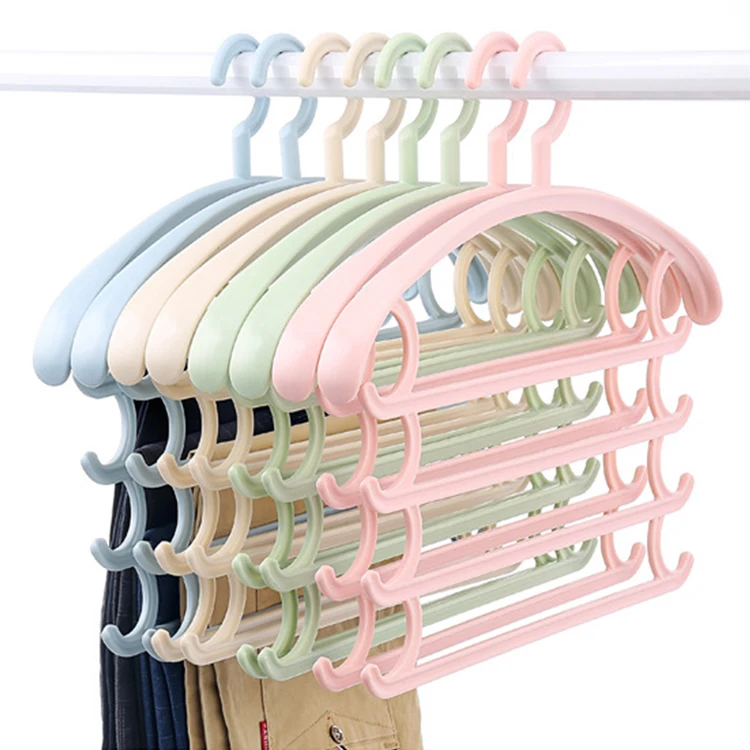 Good Quality Experienced Factory Trouser Rack Plastic Clothes Hanger ...