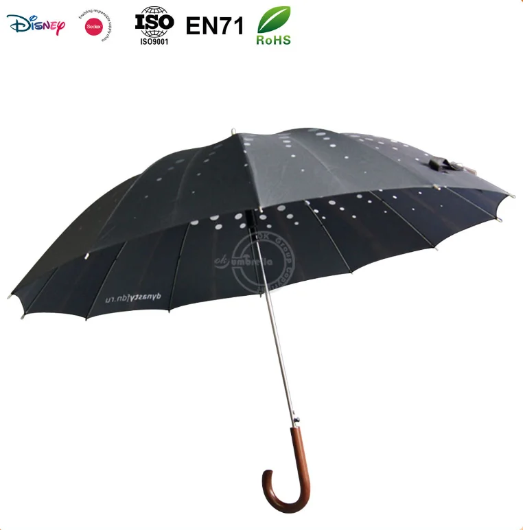 Full Body Size Big Golf Umbrella Windproof Auto Open Non Folding