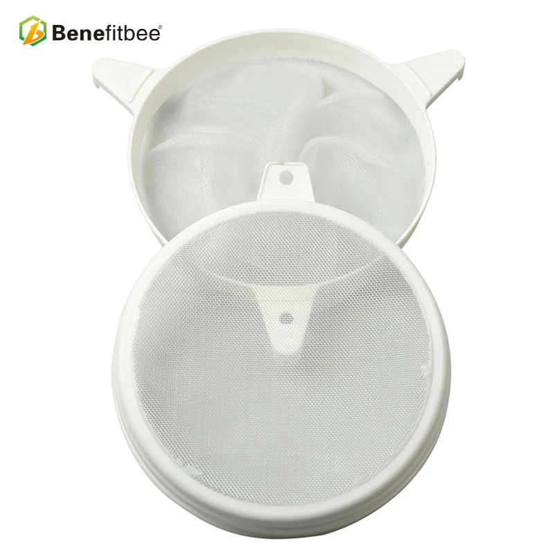 20pcs/carton Food Grade Plastic Double Sieve Honey Filter Honey