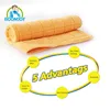 5 Advantages Microfiber Car Cloth to Clean mirror, glass, leather, Remove fog without fiber falling, scratching