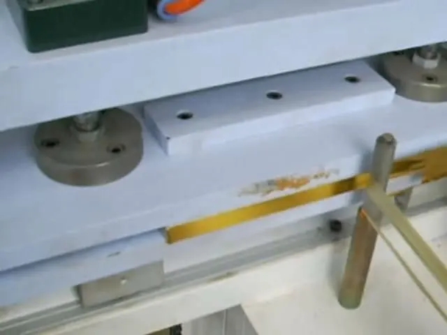 album polishing and bronzing machine