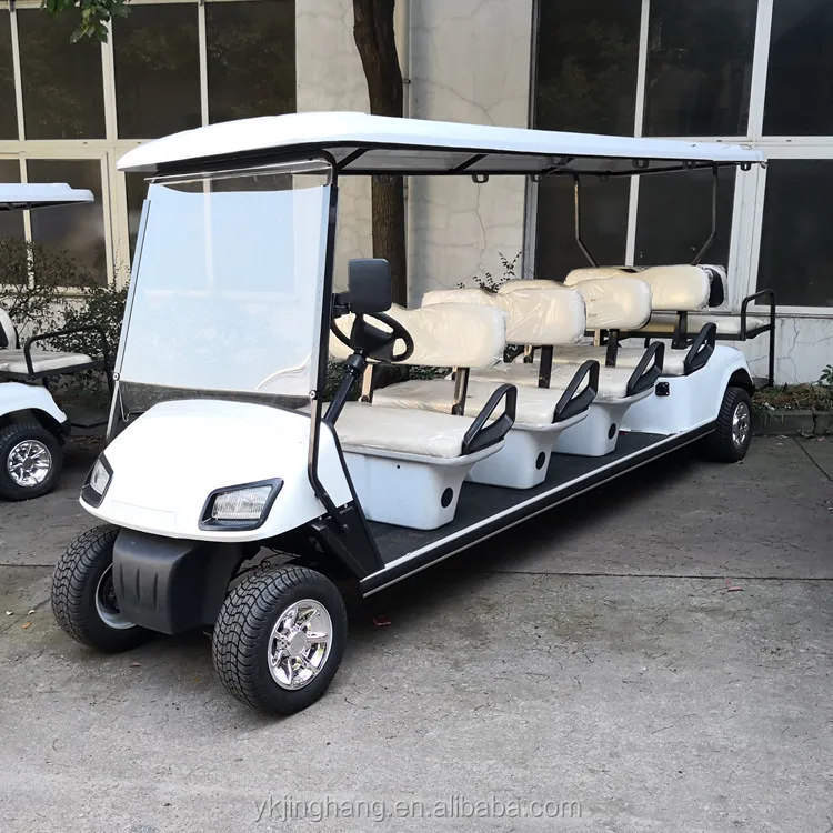 12 Seater Golf Cart With Gas Or Electric Power - Buy 12 Seater Golf