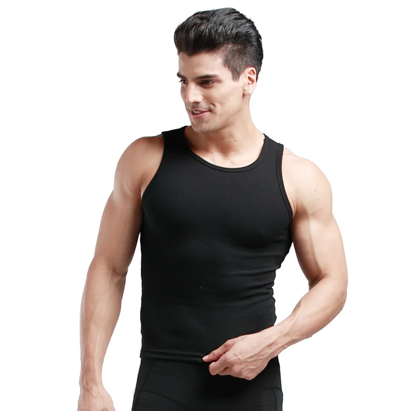 Men Asian Size Bodybuilding Muscle Breathable Training Stringer Tank Top  Vests