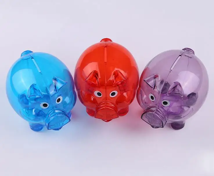 plastic piggy banks for kids