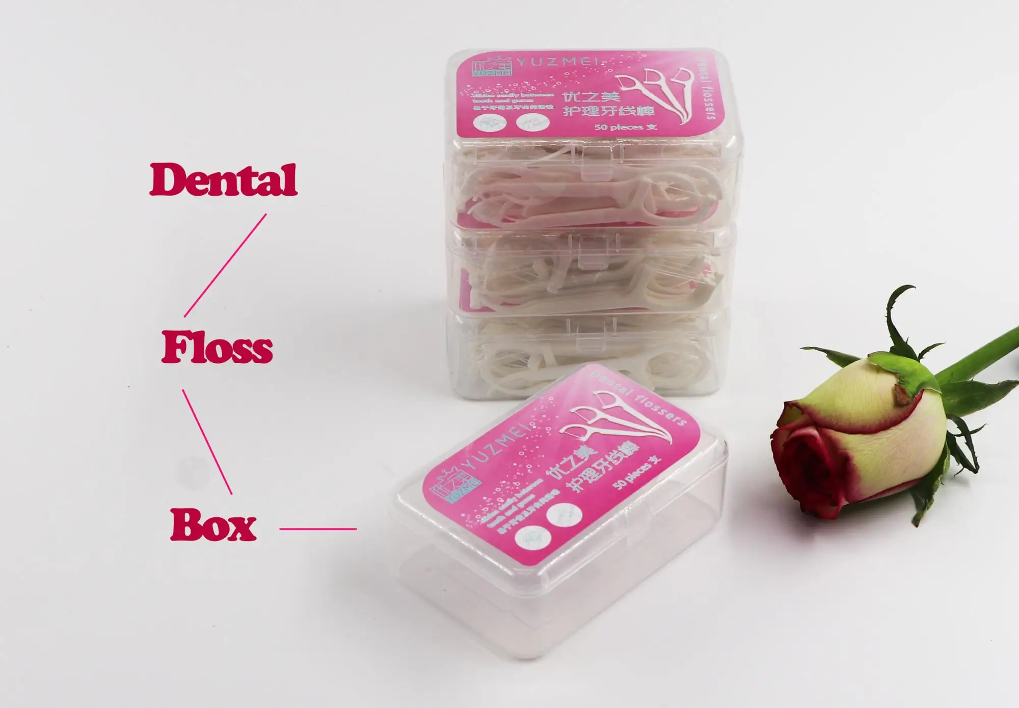 Multifunctional Customizable Environment Transparent Toothpick Dental