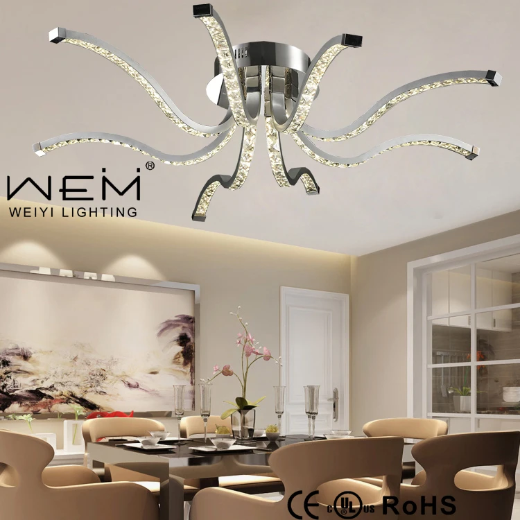 Newly Unique Design Crystal Ceiling Lamps Octopus Shape Led Crystal Light Ceiling Lamp Modern Buy Ceiling Lamp Modern Led Crystal Ceiling
