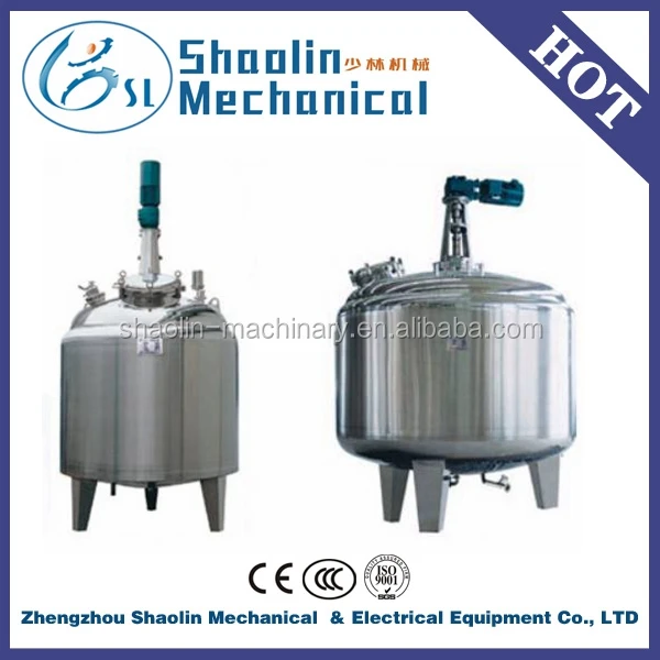 Bulk Discount Stainless Steel Liquid Mixing Tank With Mixer / Agitator