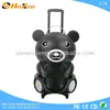 Lovely portable active amplifier with trolly ,USB,SD,FM,Remote control ,Audio input ,Rechargeable battery