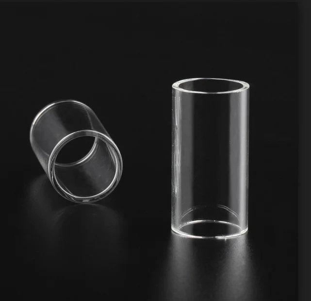 Clear high borosilicate glass tubes