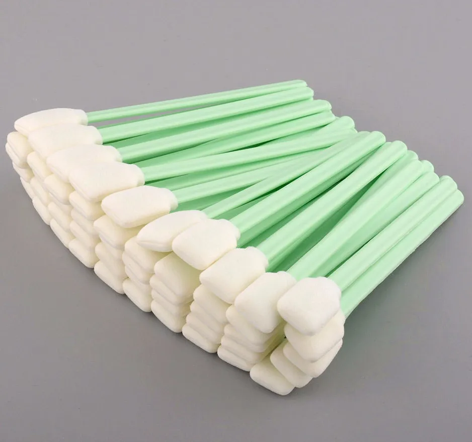 Disposable Green Handle Foam Industrial Dust-free Cleaning Swab For Machinery Equipment 4.jpg
